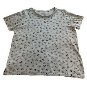 Primark Panda Print T-Shirt - Size XXL